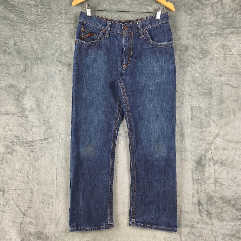 Ariat Jeans Mens 30x30 M4 Flame Resistant Low Rise Bootcut Cat2 Denim Western
